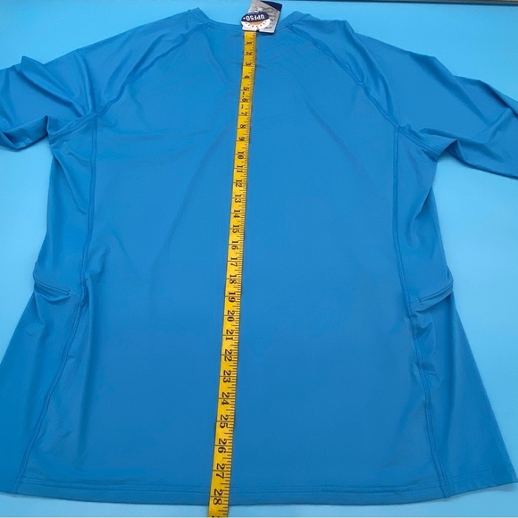 IUGA Rash Guard Too for Women UPF 50+ Protection Clothing Aqua Blue XXL - Picture 5 of 10